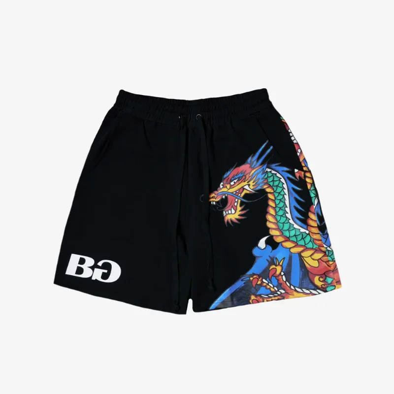 Another view of Black Shenron 3 Shorts