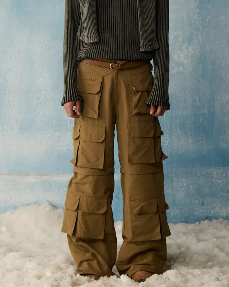Another view of Brown Ripstop Cargos